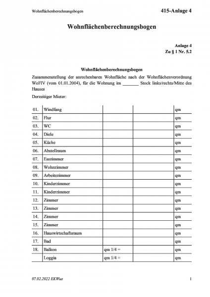 415-Anlage 4 Wohnflächenberechnungsbogen